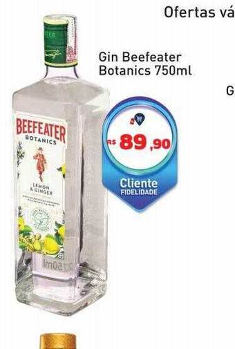 Tonin Superatacado Gin beefeater botanics oferta