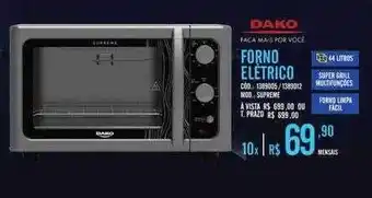 Zema Forno elétrico dako oferta