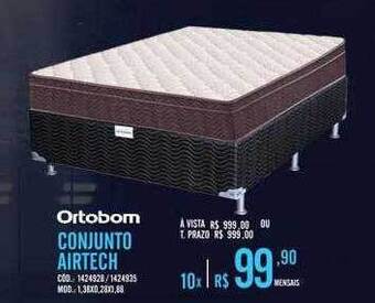 Zema Ortobom conjunto airtech oferta