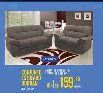 Zema Conjunto estofado durban oferta