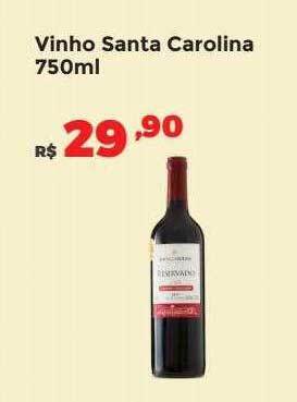 Villarreal Supermercados Vinho santa carolina oferta