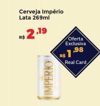 Cerveja império lata