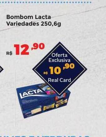 Villarreal Supermercados Bombom lacta variedades oferta
