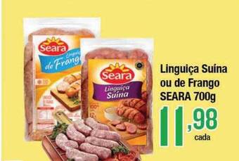 Supermercados Unidos Linguiça suína ou de frango seara oferta