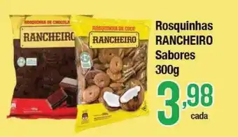 Rosquinhas ranchero sabores