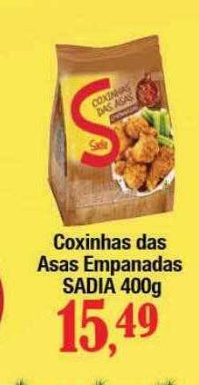 Supermercados Unidos Coxinhas das asas empanadas sadia oferta