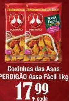 Supermercados Unidos Coxinhas das asas perdigão assa fácil oferta
