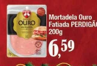 Supermercados Unidos Mortadela ouro fatiada perdigão oferta
