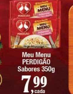 Supermercados Unidos Meu menu perdigão sabores oferta