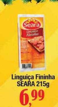 Supermercados Unidos Linguiça fininha seara oferta