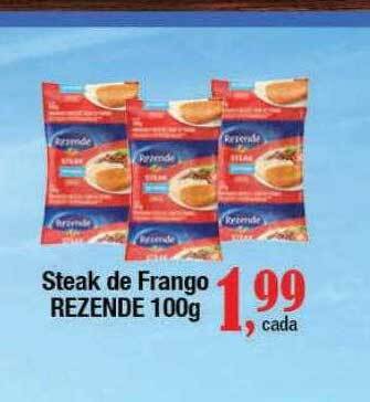 Supermercados Unidos Steak de frango rezende oferta