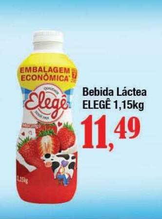 Supermercados Unidos Bebida láctea elegê oferta