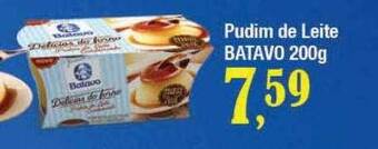 Supermercados Unidos Pudim de leite batavo oferta
