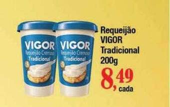 Supermercados Unidos Requeijão vigor tradicional oferta