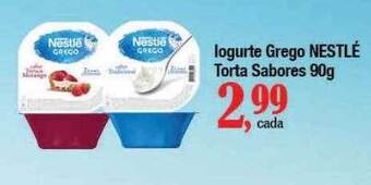 Supermercados Unidos Iogurte grego nestlé torta sabores oferta