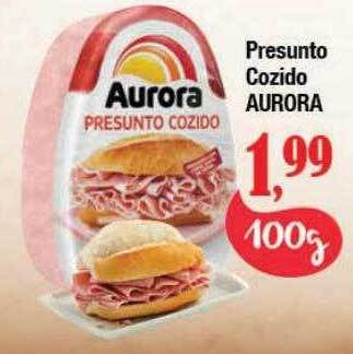 Supermercados Unidos Presunto cozido aurora oferta