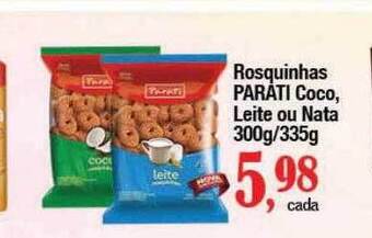 Supermercados Unidos Rosquinhas parati coco, leite ou nata oferta