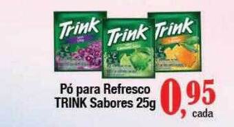 Supermercados Unidos Pó para refresco trink sabores oferta