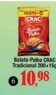 Supermercados Unidos Batata-palha crac tradicional oferta