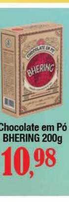 Supermercados Unidos Chocolate em pó bhering oferta