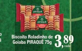 Supermercados Unidos Biscoito roladinho de goiaba piraquê oferta