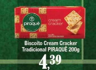 Supermercados Unidos Biscoito cream cracker tradicional piraquê oferta