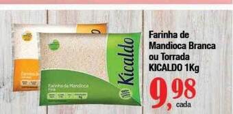 Supermercados Unidos Farinha de mandioca branca ou torrada kicaldo oferta