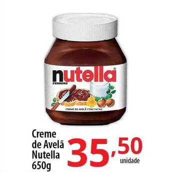 Akki Atacadista Creme de avelã nutella oferta
