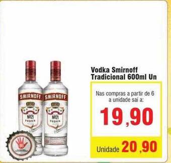 Spani Atacadista Vodka smirnoff tradicional oferta