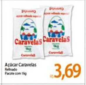 Atacadão Acucar Caravelas 1kg oferta