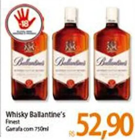 Atacadão Whisky Ballantine's 750ml oferta