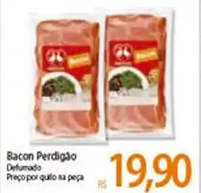 Atacadão Bacon Perdigao Defumado peca 1kg oferta