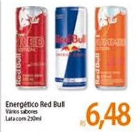 Atacadão Energetico Red Bull 250ml oferta