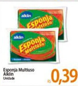 Atacadão Esponja Multiuso Alklin unidade oferta