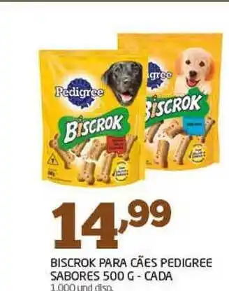 Cooper Biscrok Para Cães Pedigree 500g oferta