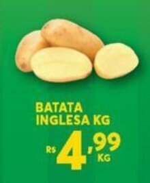 Atacadão Centro Sul Batata Inglesa 1kg oferta