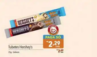 Supermercados Condor Tubetes Hershey's Sabores 25g oferta