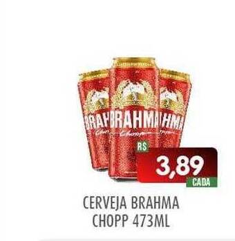 Brasil Supermercados Cerveja brahma chopp oferta
