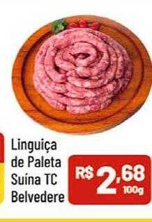 Supermercados Goes Linguiça de paleta suína tc belvedere oferta