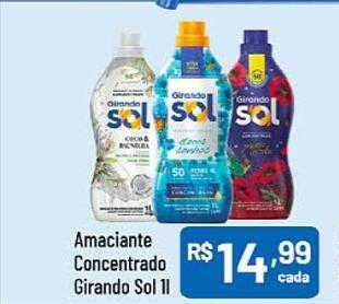 Supermercados Goes Amaciante concentrado girando sol oferta