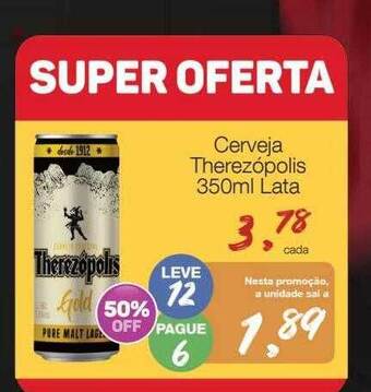 Supermercado Dalben Cerveja therezópolís lata oferta