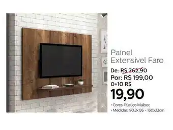 Painel Extensivel Faro