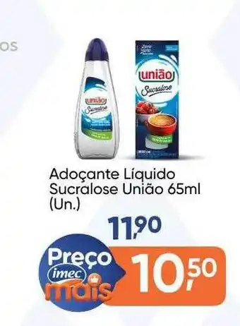 Imec Supermercados Adoçante liquido sucralose união oferta