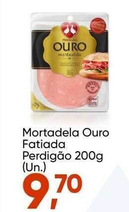 Imec Supermercados Mortadela ouro fatiada perdigão oferta