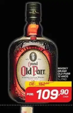 GBarbosa Whisky old parr 12 anos 1l oferta