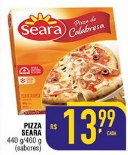 Mercantil Rodrigues Pizza seara 440 g/460 g (sabores) oferta
