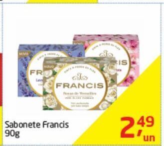 Tenda Atacado Sabonete francis 90g oferta