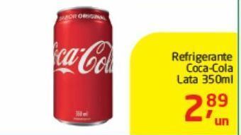 Tenda Atacado Refrigerante coca-cola lata 350ml oferta