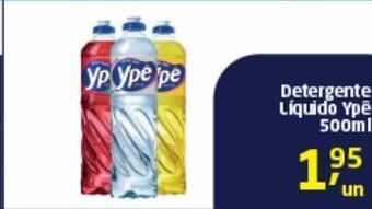 Tenda Atacado Detergente líquido ypê 500ml oferta
