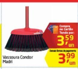 Tenda Atacado Vassoura condor madri oferta